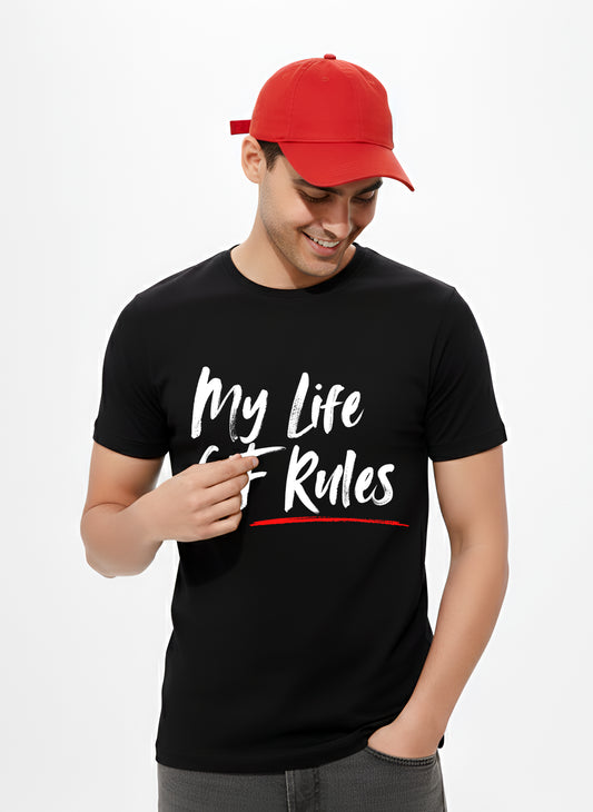 MY LIFE GF RULES V2 REGULAR T-SHIRT