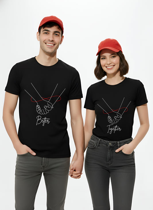BETTER TOGETHER COUPLE REGULAR T-SHIRTS