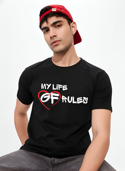 MY LIFE GF RULES V1 REGULAR T-SHIRT