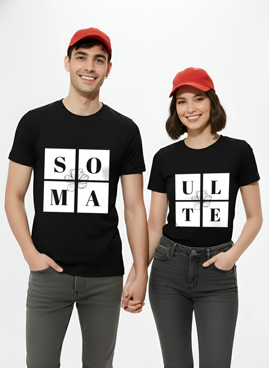 SOUL MATE COUPLE REGULAR T-SHIRTS