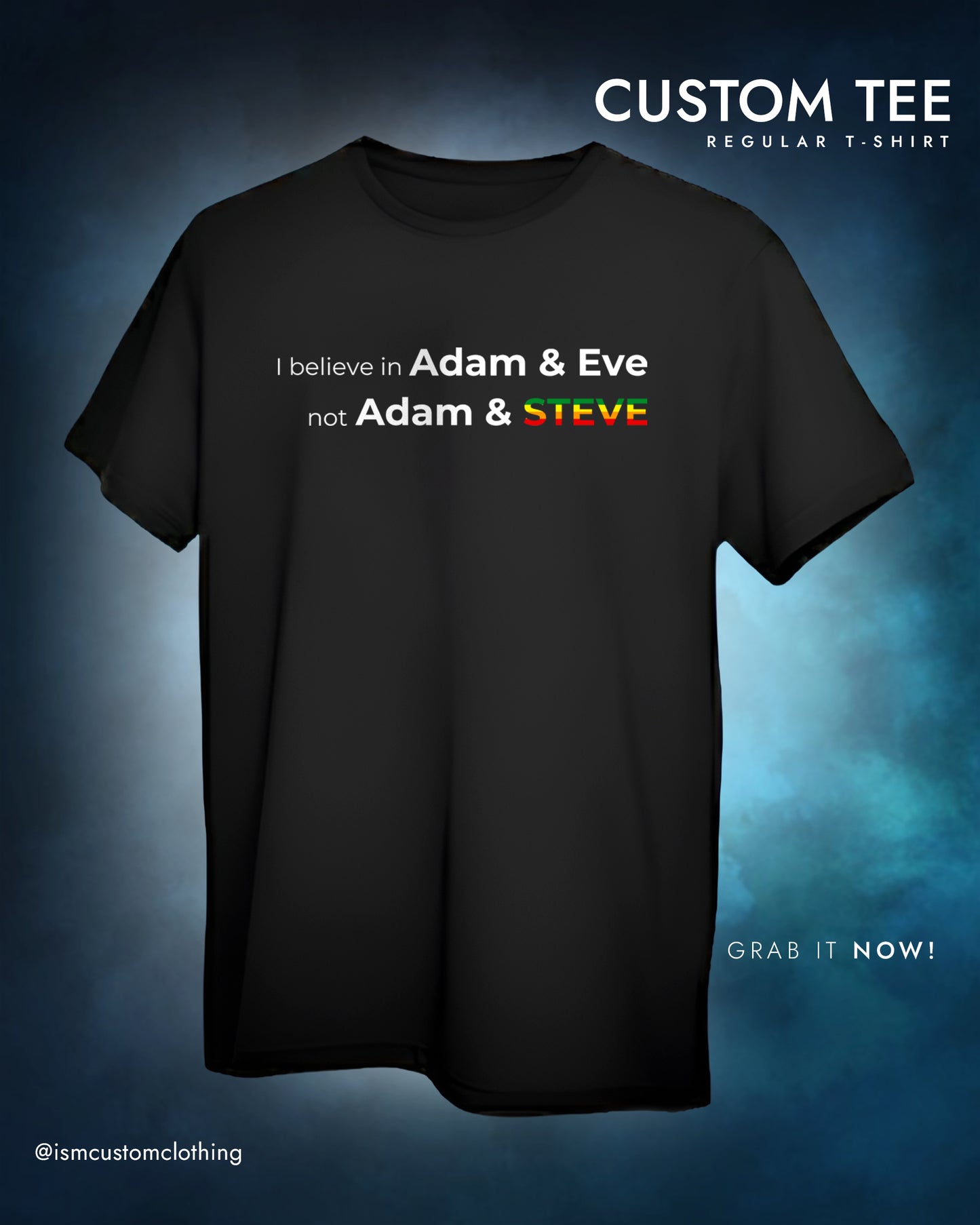 ADAM & STEVE REGULAR T-SHIRT