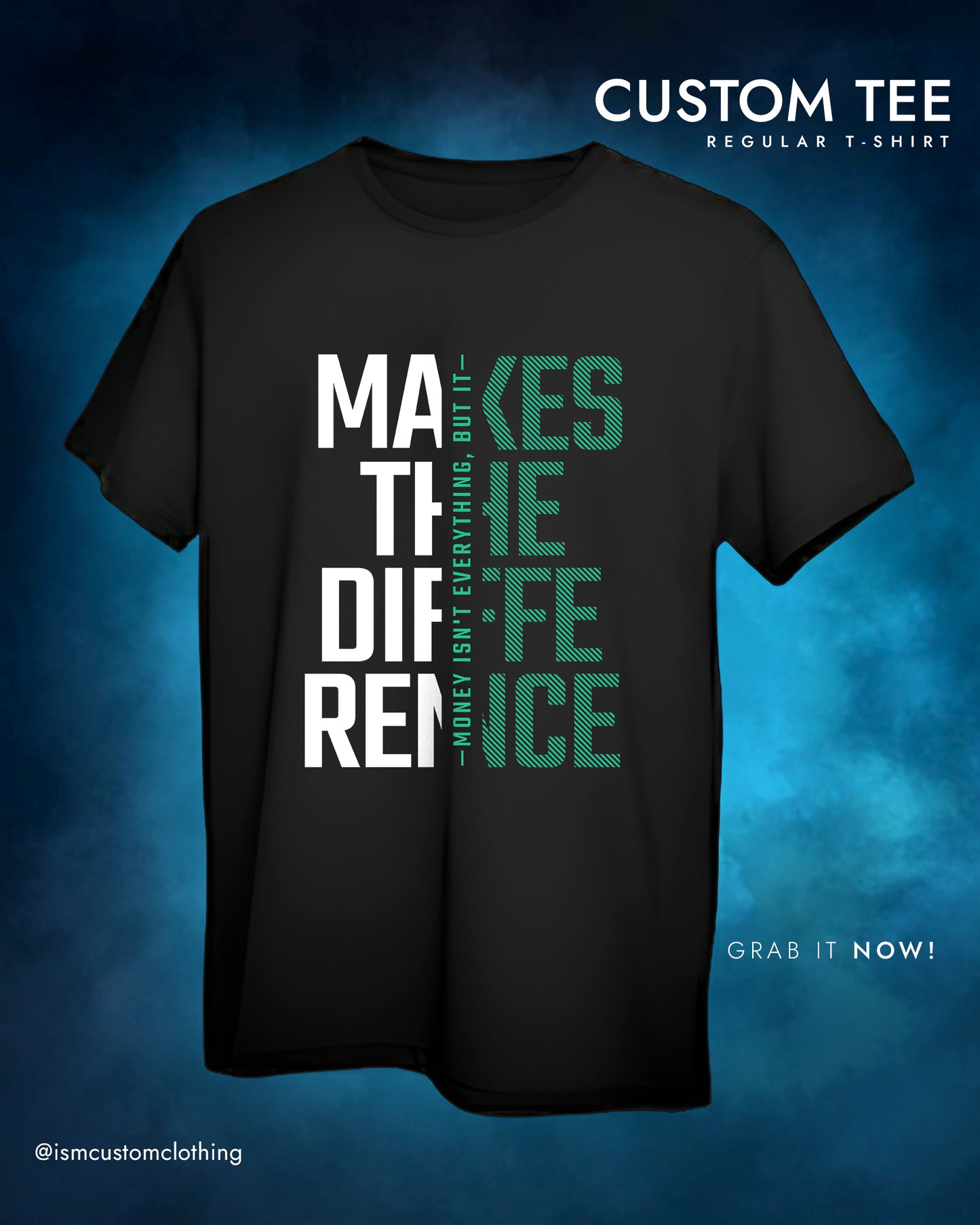 MAKES THE DIFFERENCE REGULAR T-SHIRT