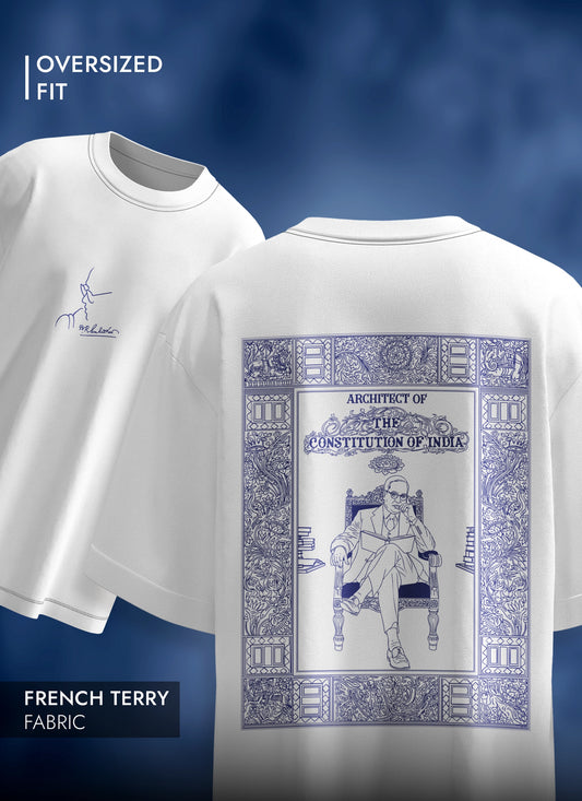 B.R. AMBEDKAR OVERSIZED T-SHIRT