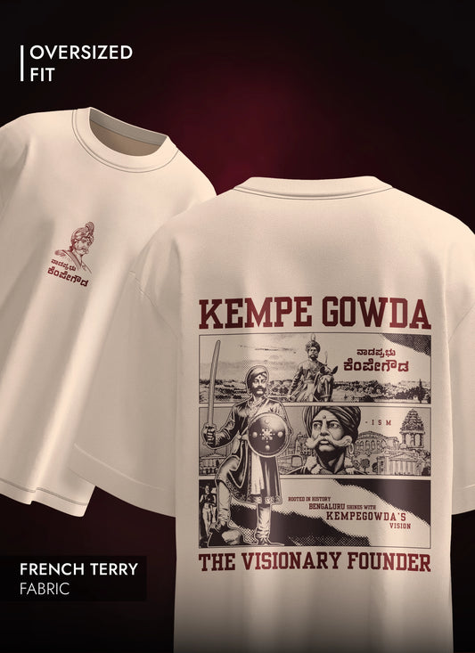 KEMPEGOWDA OVERSIZED T-SHIRT
