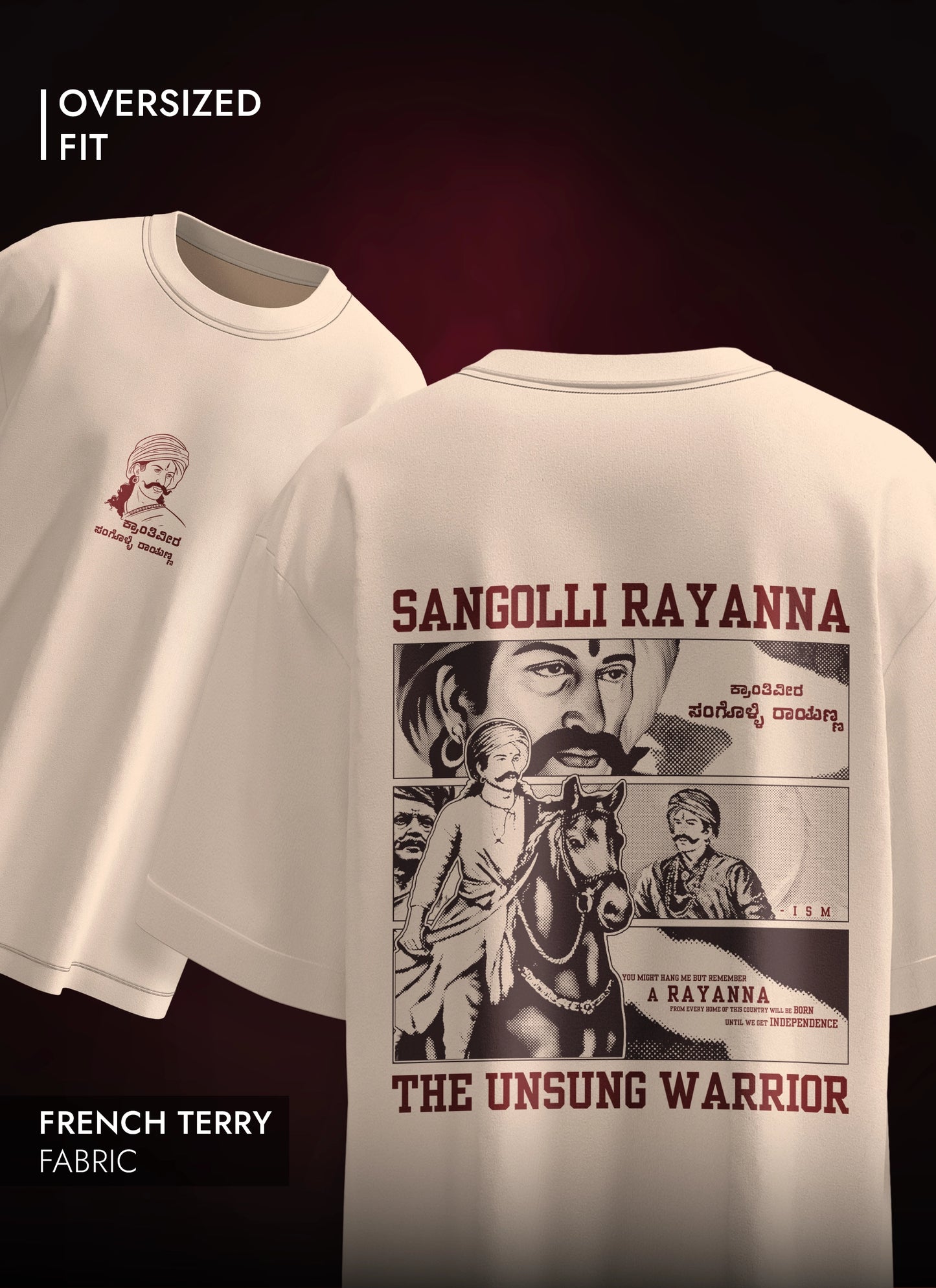 SANGOLII RAYANNA OVERSIZED T-SHIRT