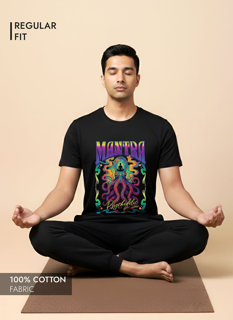 MANTRA PSYCHEDELIC REGULAR T-SHIRT