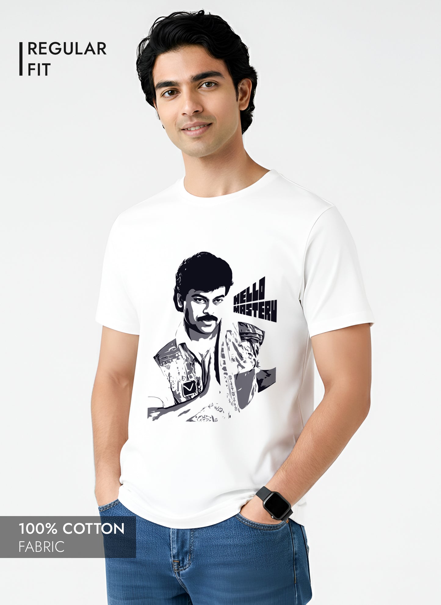 Hello Masteru Chiranjeevi Regular T-shirt