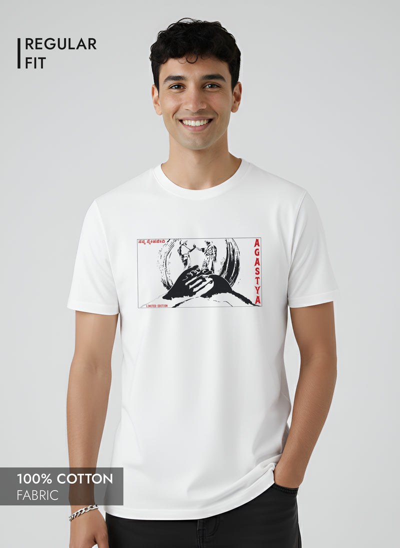 AGASTYA FRIENDSHIP REGULAR T-SHIRT