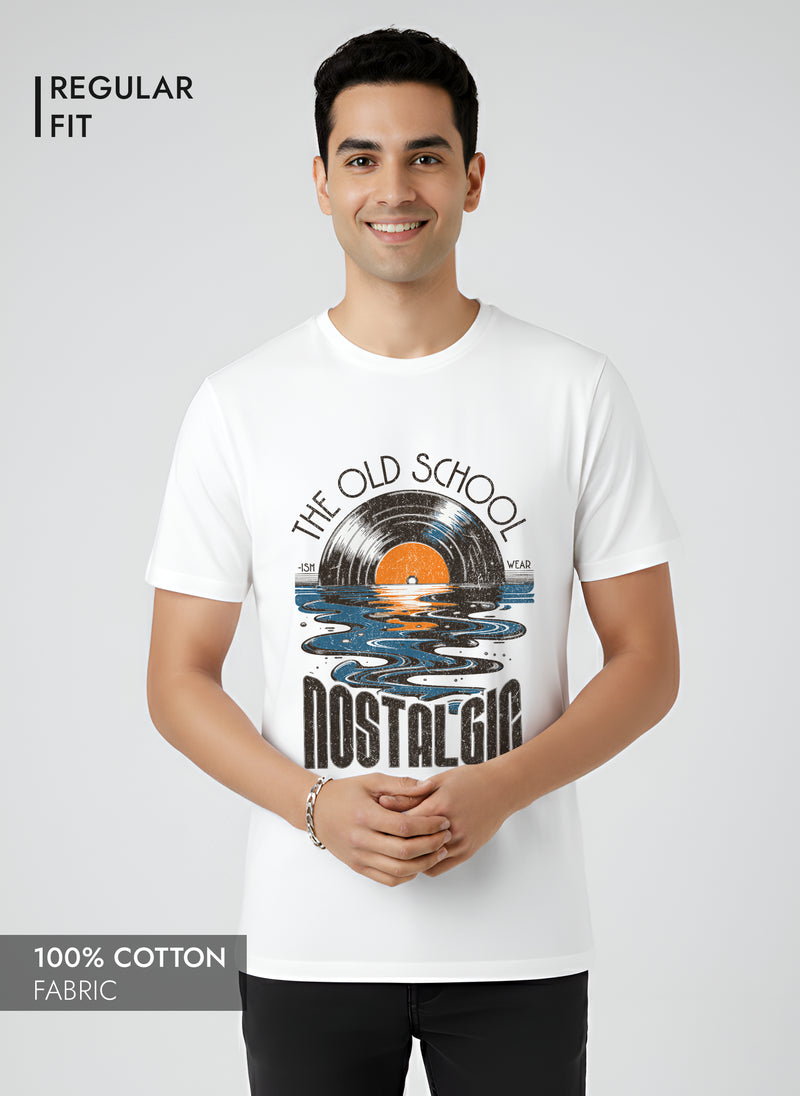 NOSTALGIC OLD SCHOOL REGULAR T-SHIRT