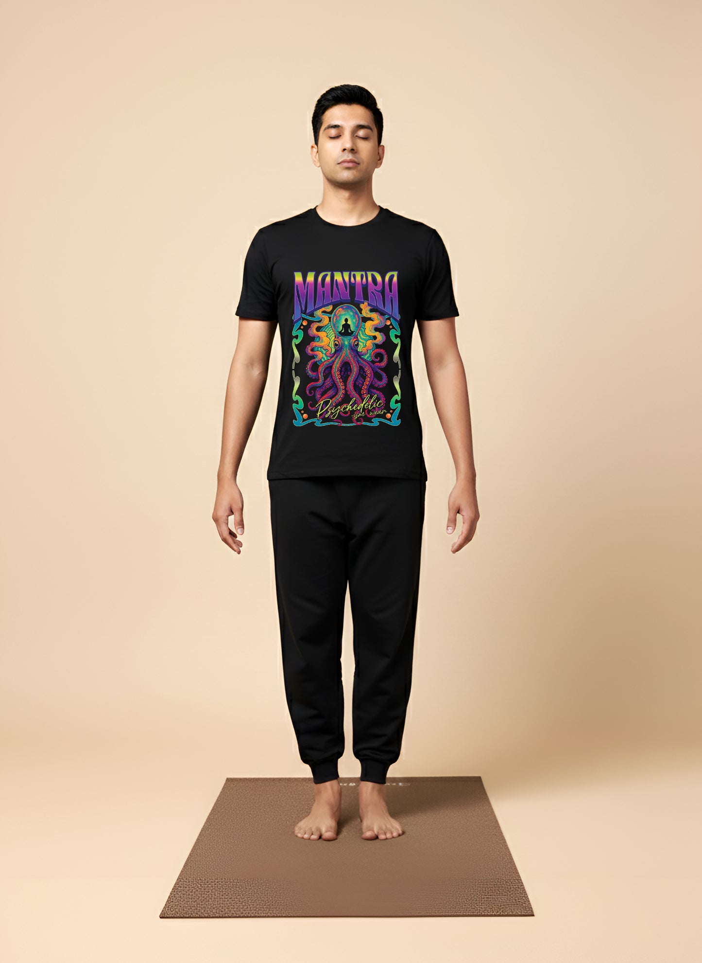 MANTRA PSYCHEDELIC REGULAR T-SHIRT