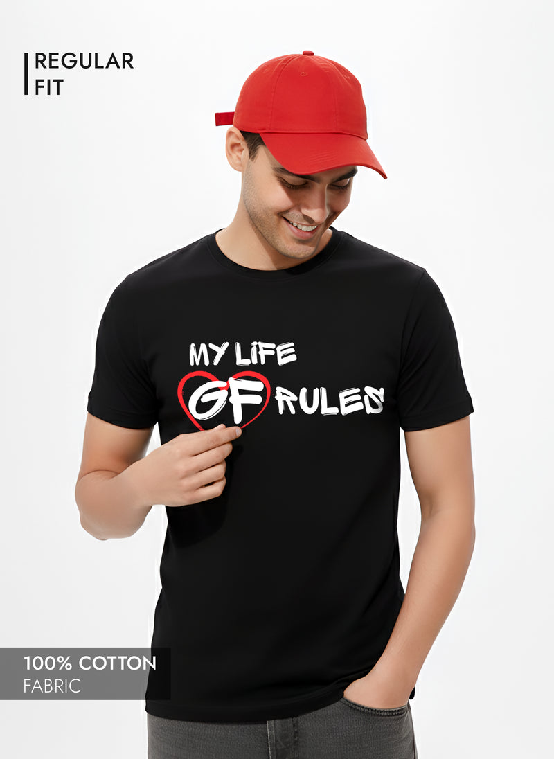 MY LIFE GF RULES V1 REGULAR T-SHIRT