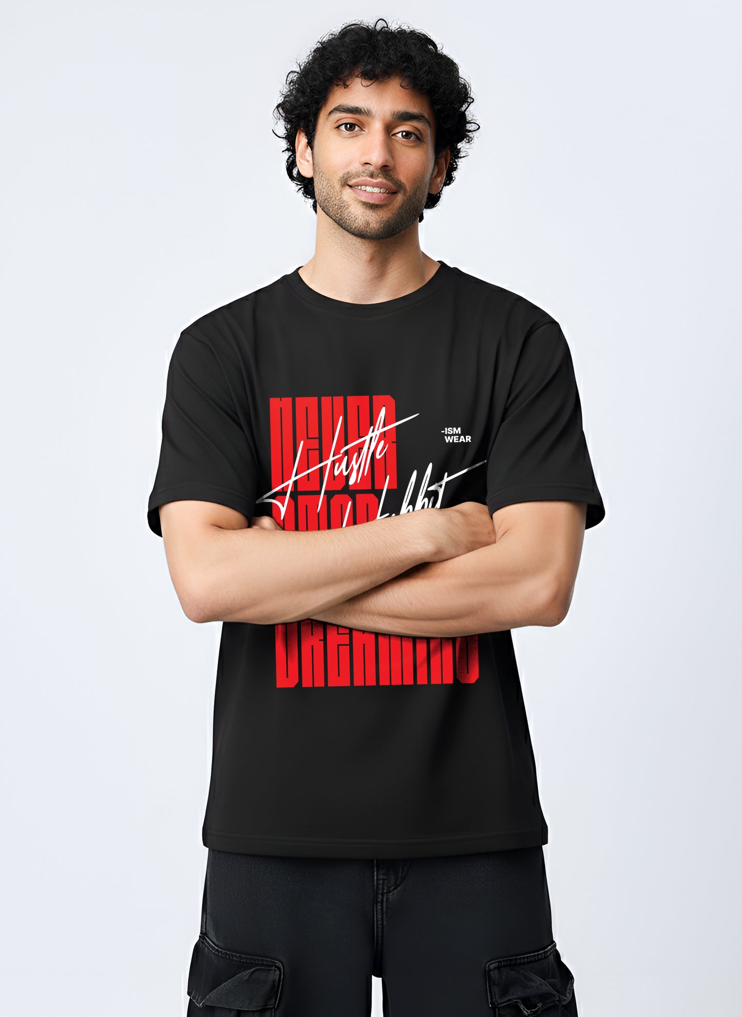 HUSTLE HABIT REGULAR T-SHIRT