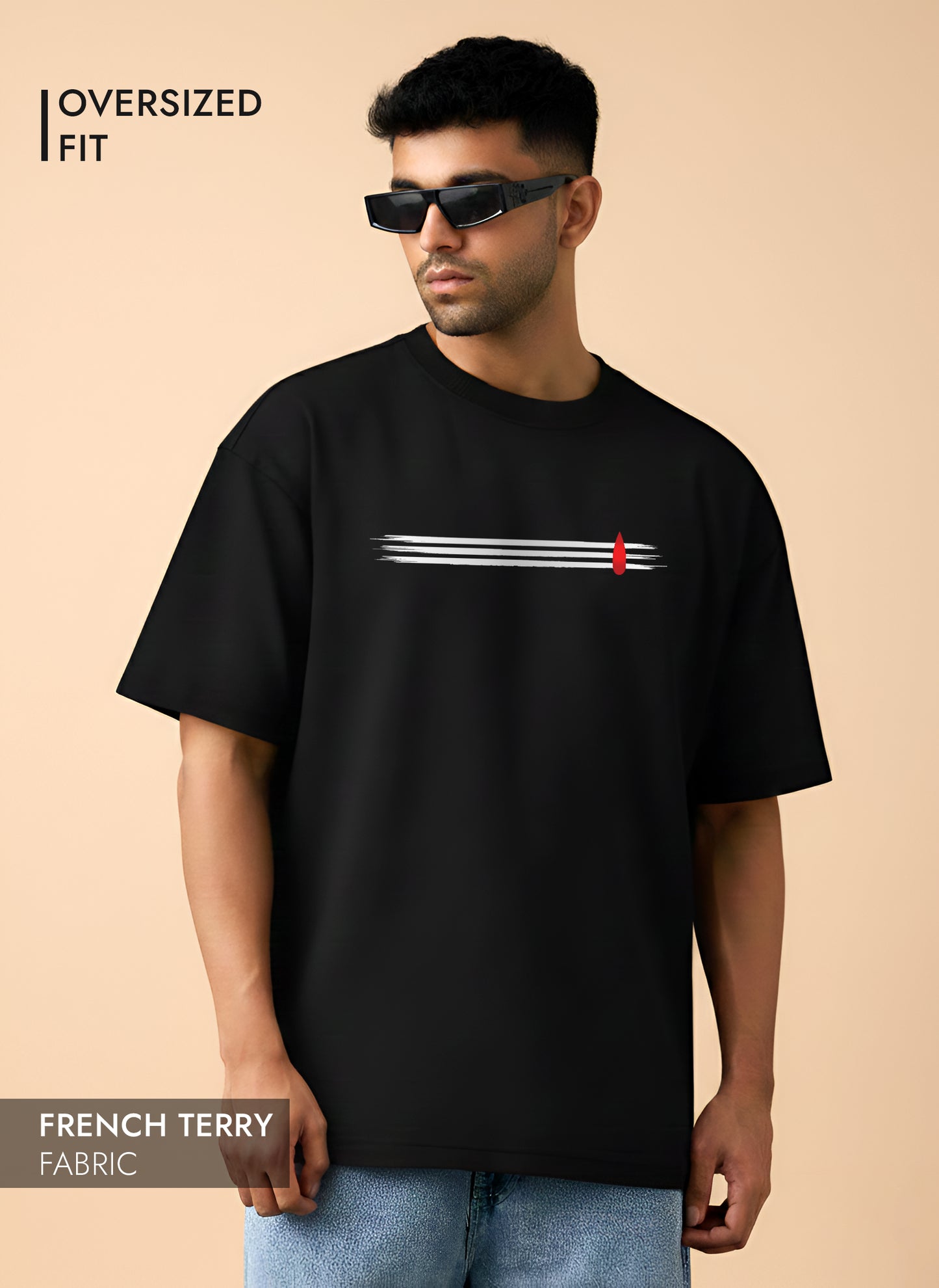 SHIVA TILAK OVERSIZED T-SHIRT