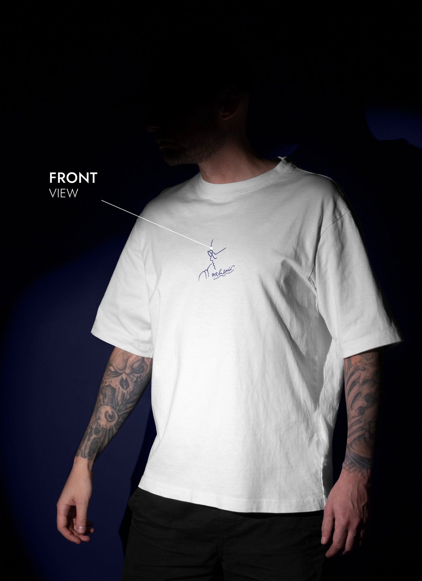 B.R. AMBEDKAR OVERSIZED T-SHIRT