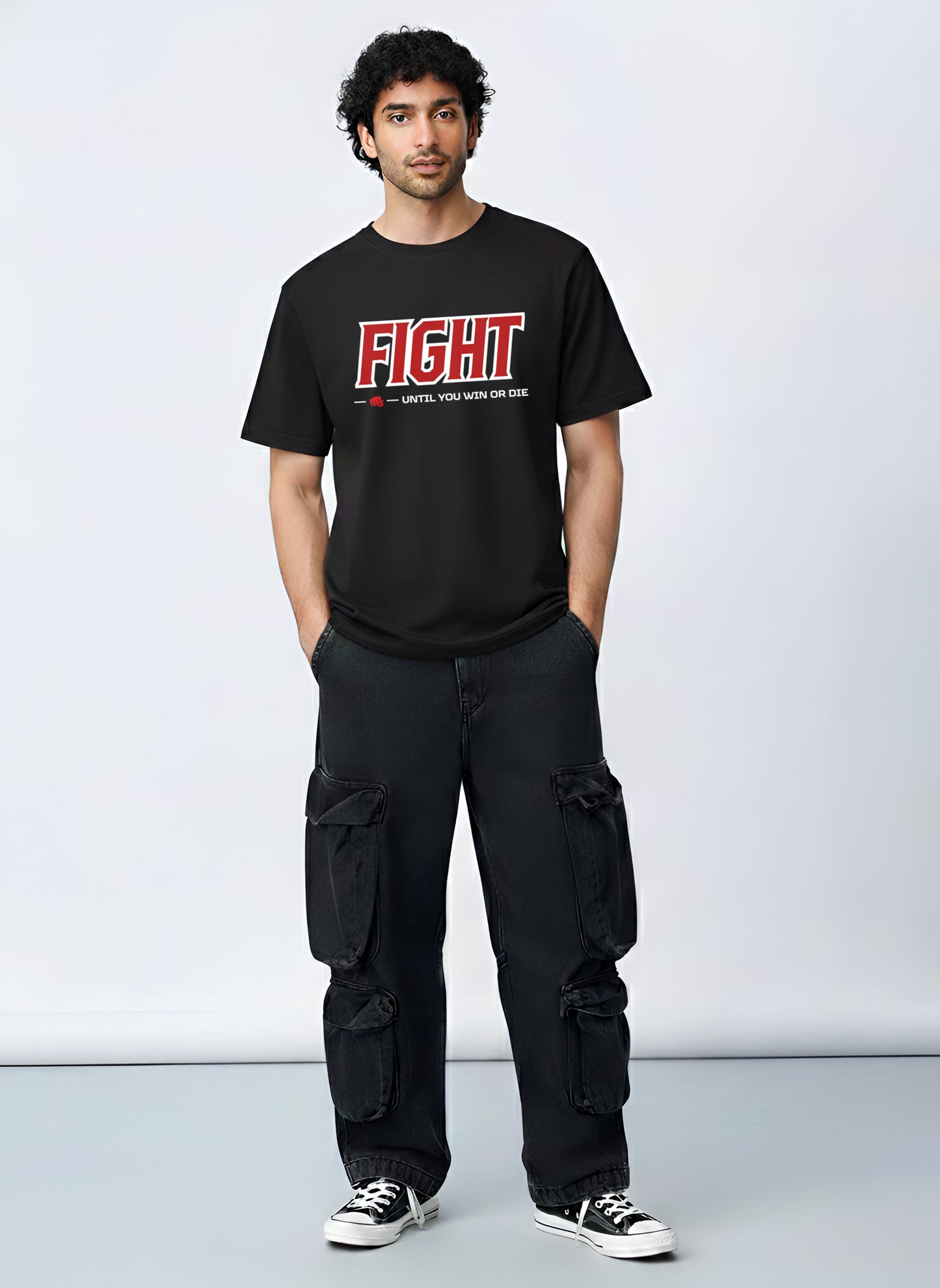 FIGHT UNTIL YOU WIN REGULAR T-SHIRT