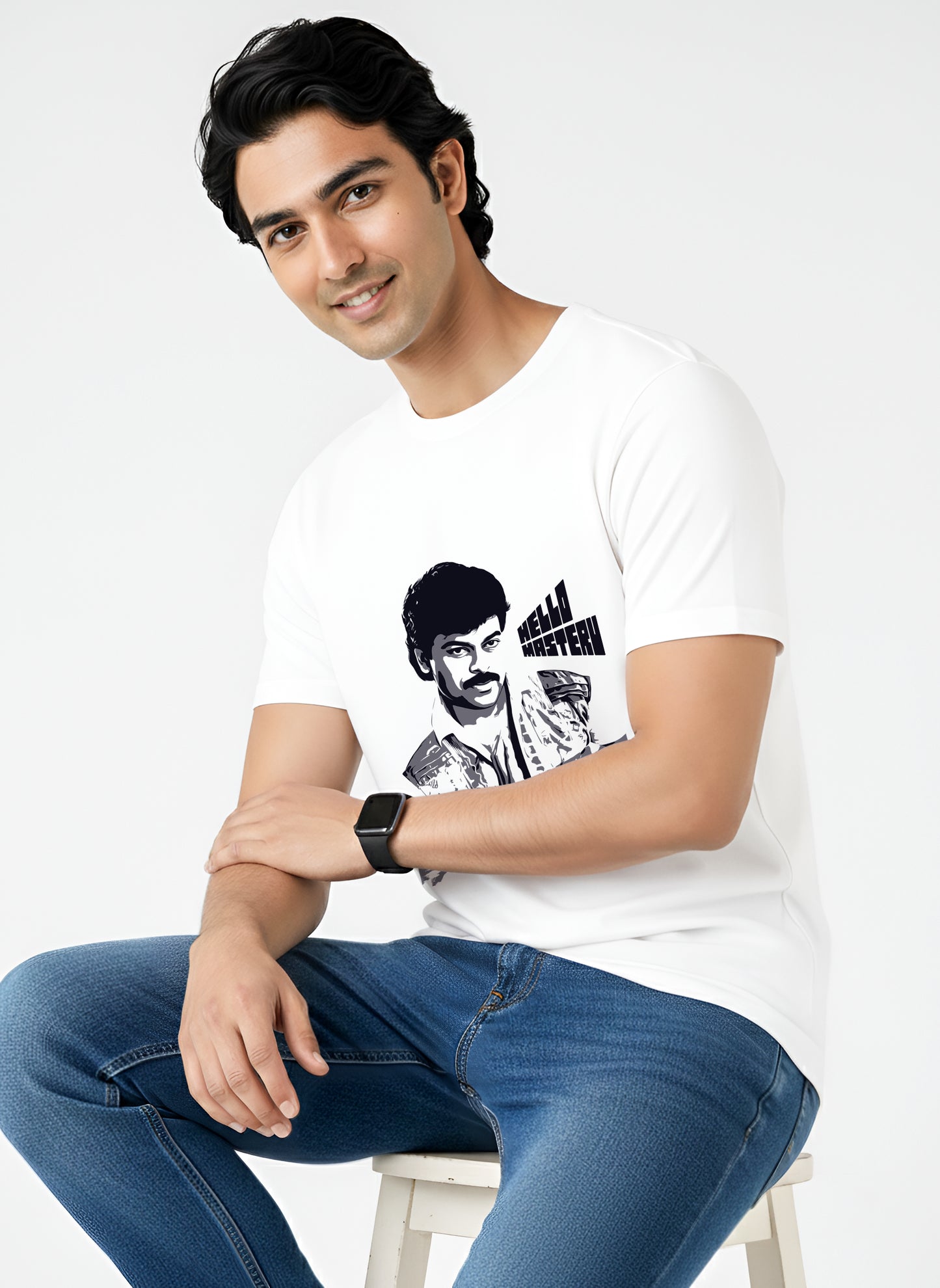 Hello Masteru Chiranjeevi Regular T-shirt