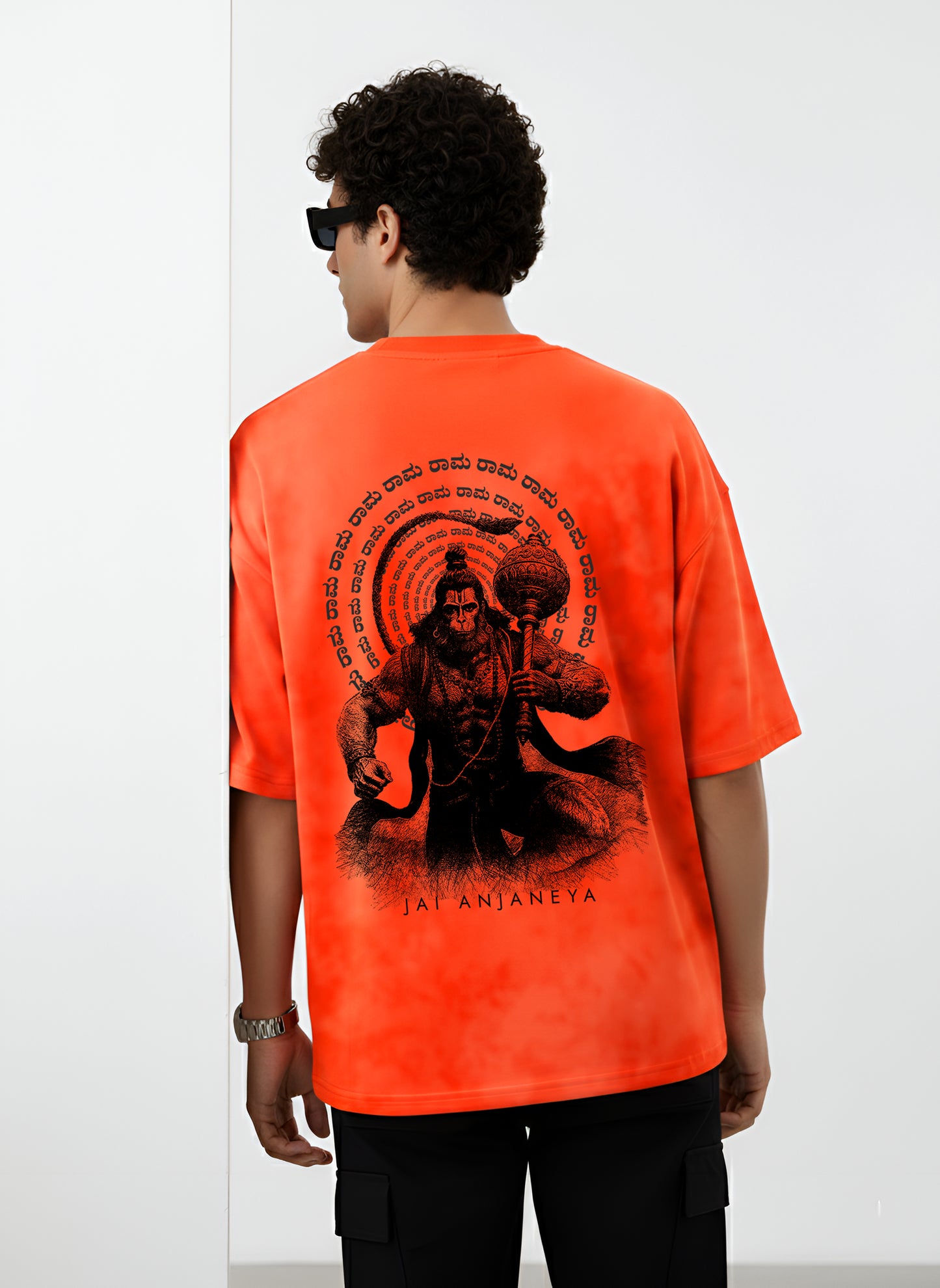JAI ANJANEYA OVERSIZED T-SHIRT