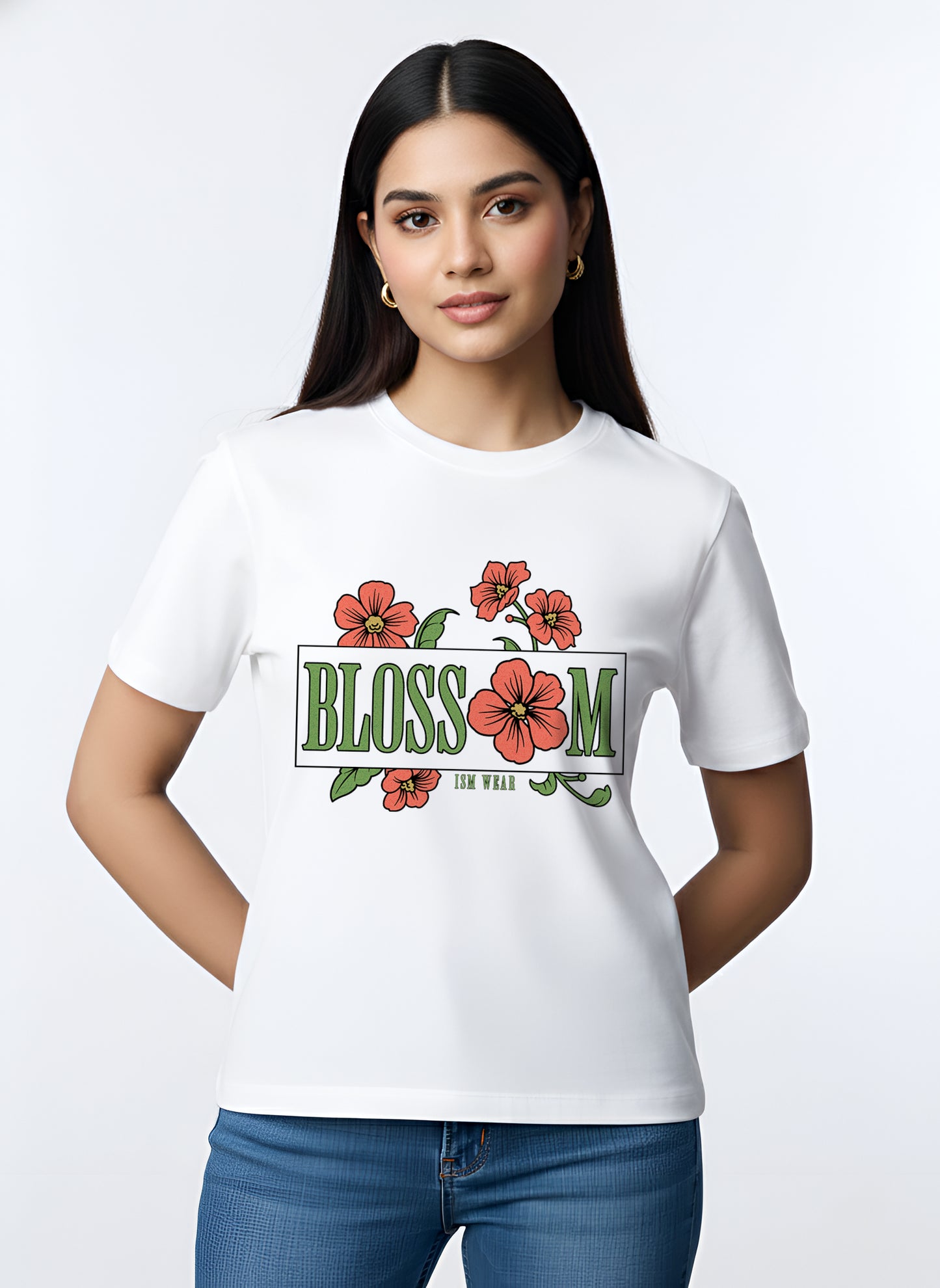 BLOSSOM WOMEN REGULAR T-SHIRT