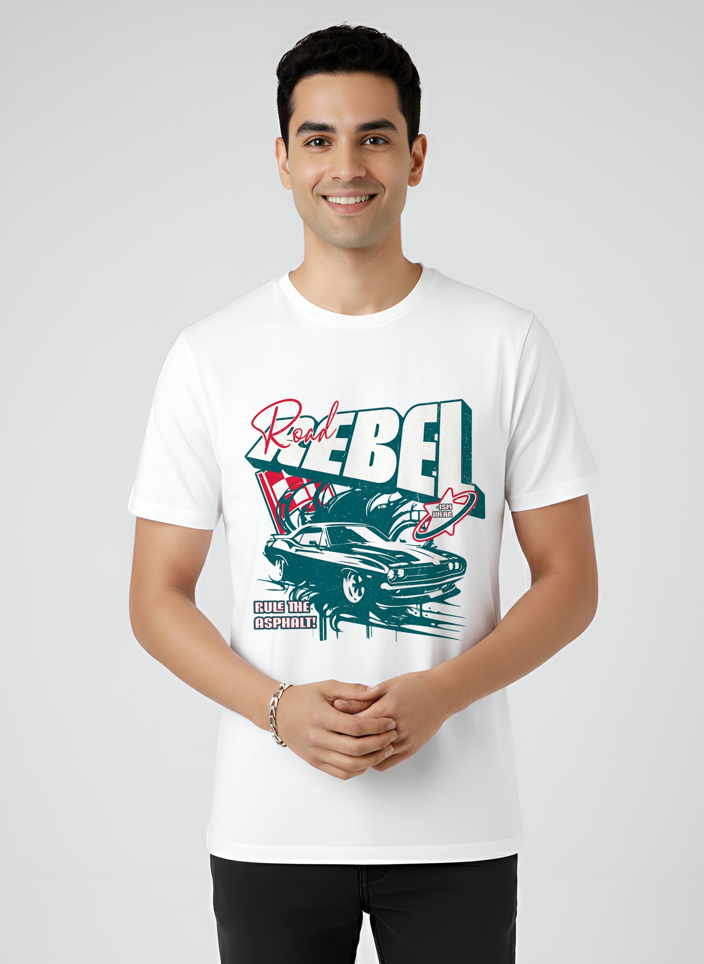 ROAD REBEL OLD SCHOOL REGULAR T-SHIRT