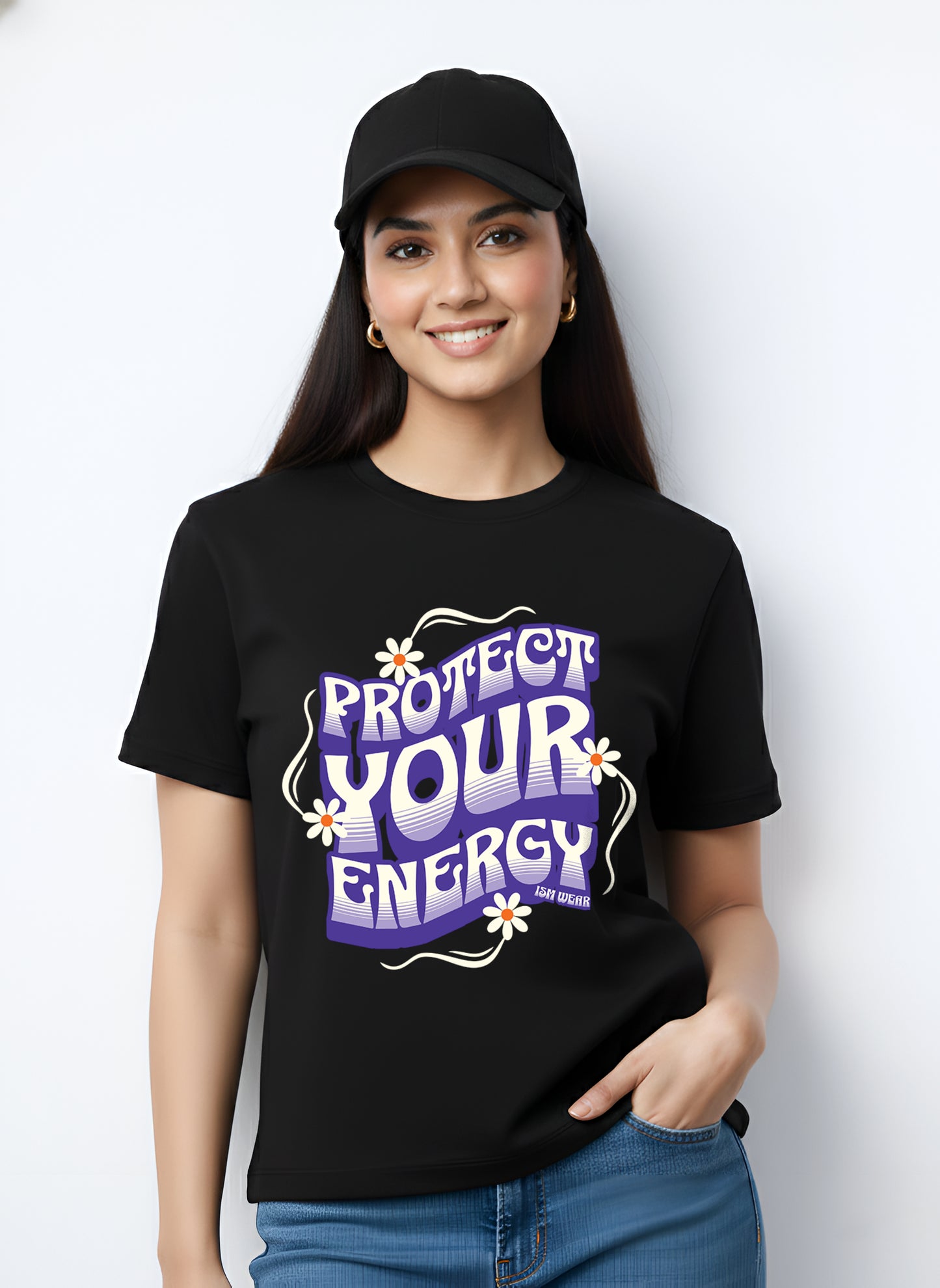 PROTECT YOUR ENERGY WOMEN REGULAR T-SHIRT