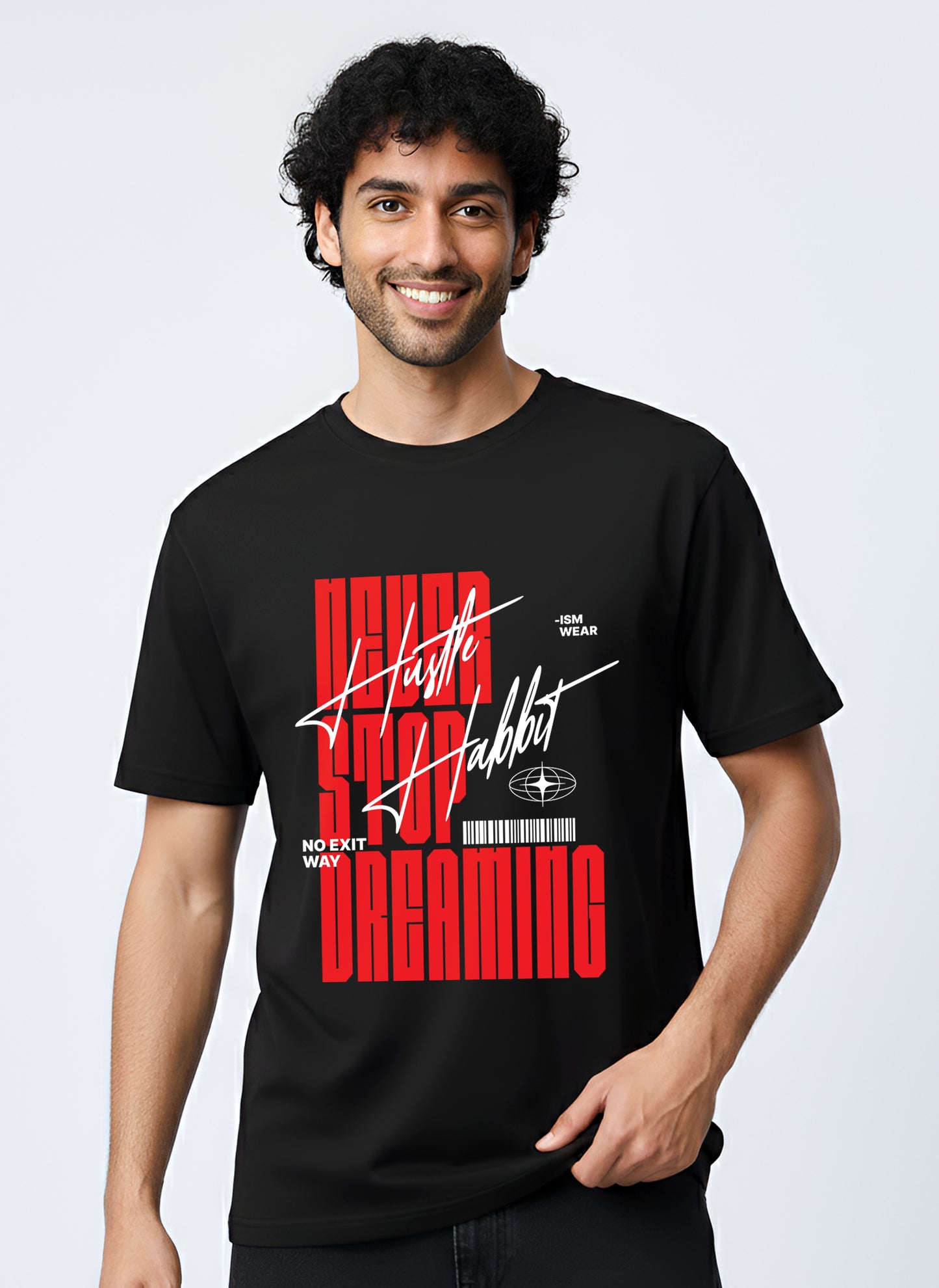 HUSTLE HABIT REGULAR T-SHIRT