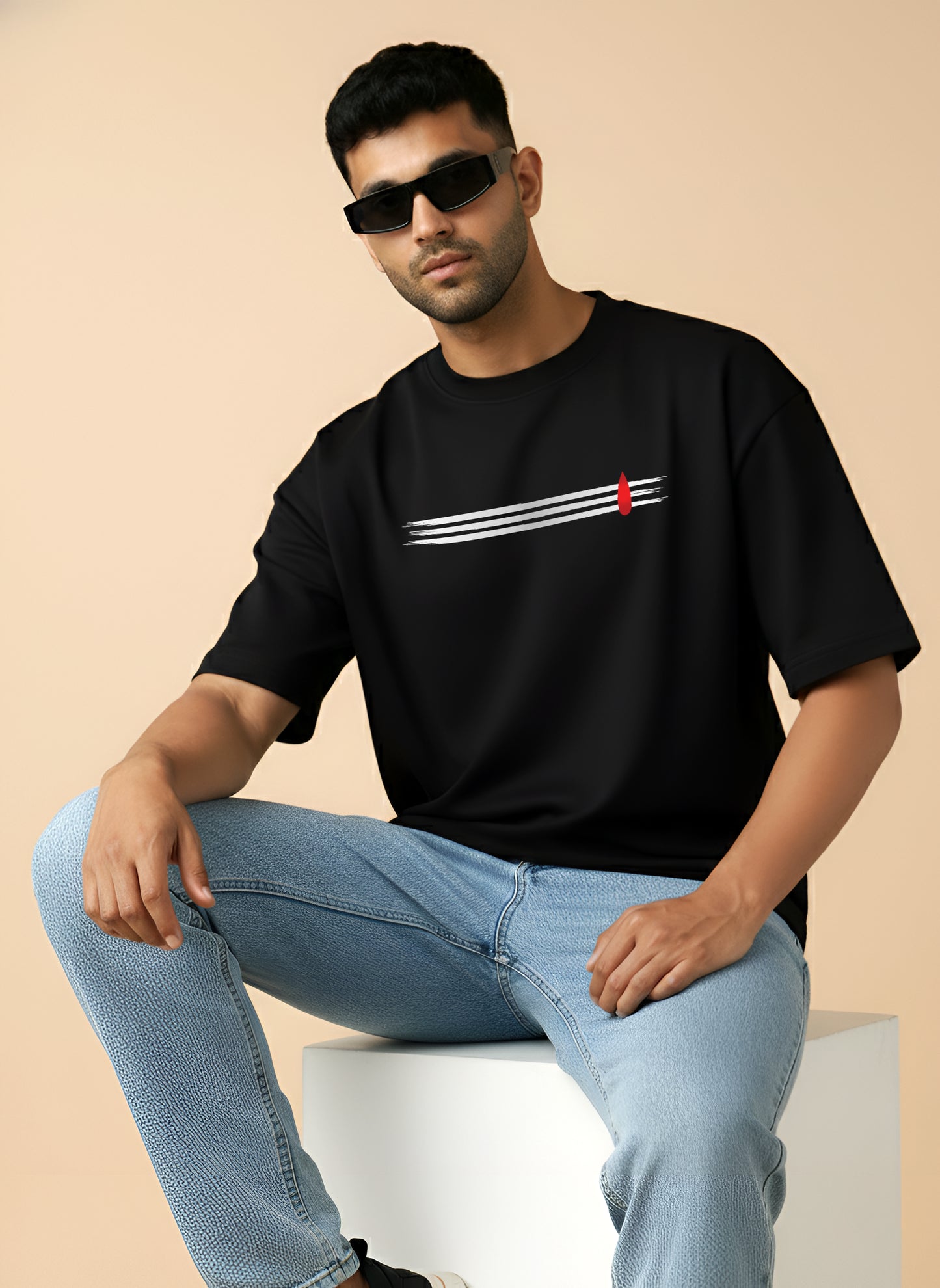 SHIVA TILAK OVERSIZED T-SHIRT