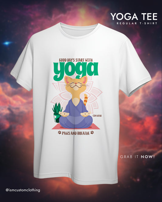 CAT GOOD DAY REGULAR T-SHIRT