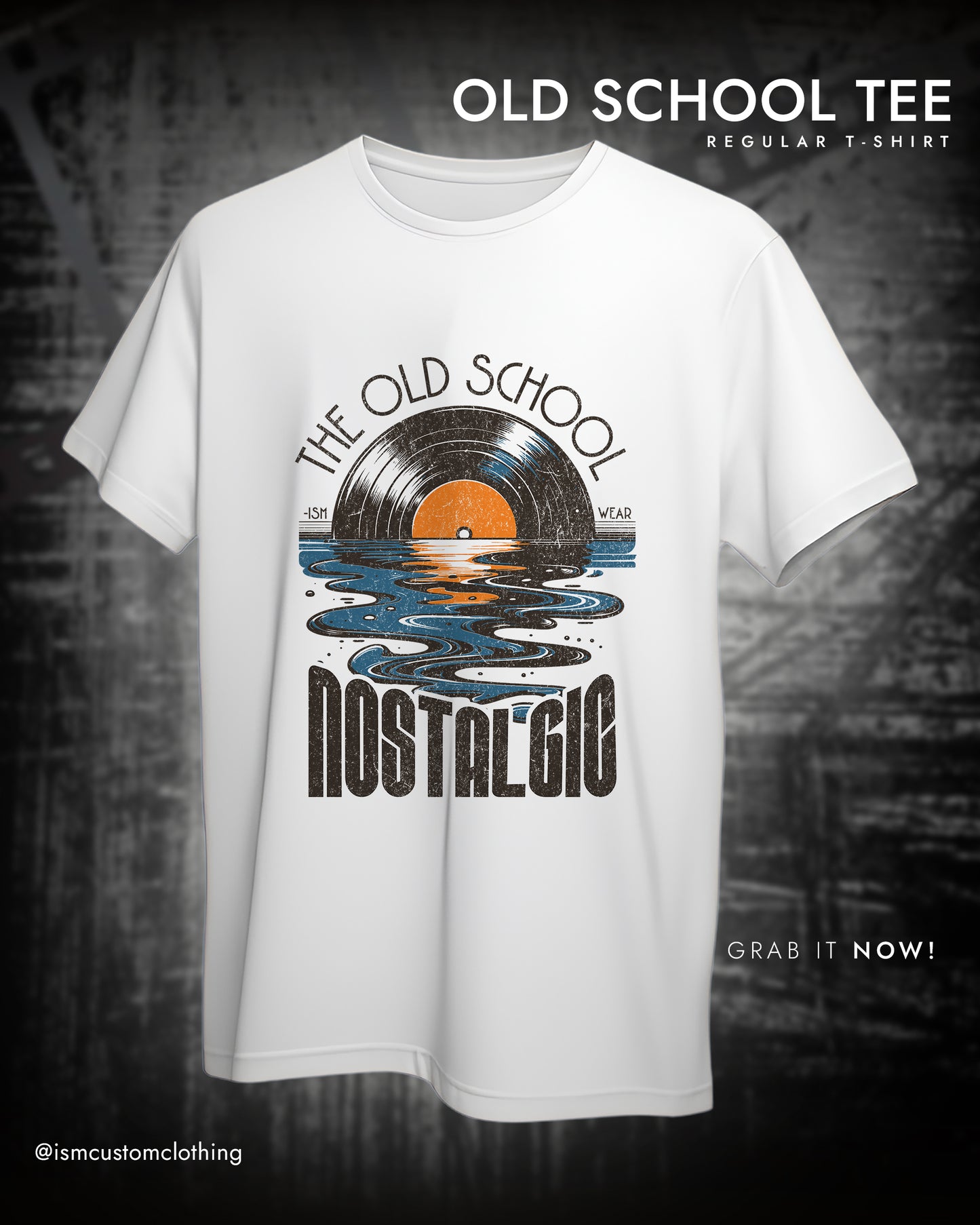 NOSTALGIG OLD SCHOOL REGULAR T-SHIRT