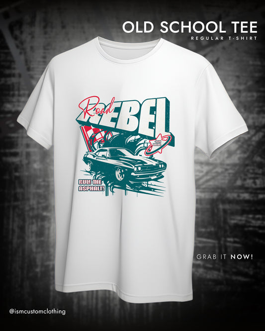 ROAD REBEL OLD SCHOOL REGULAR T-SHIRT