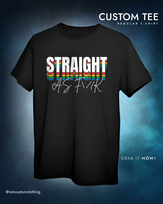 STRAIGHT AS REGULAR T-SHIRT