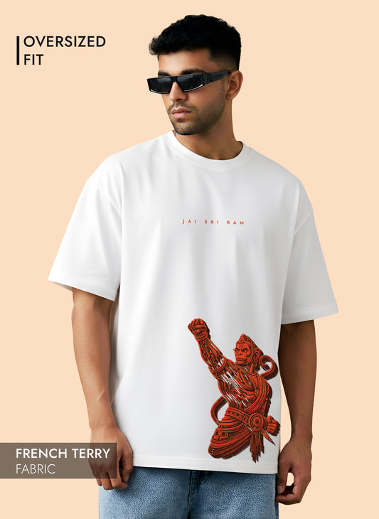 JAI SHREE RAM OVERSIZED T-SHIRT